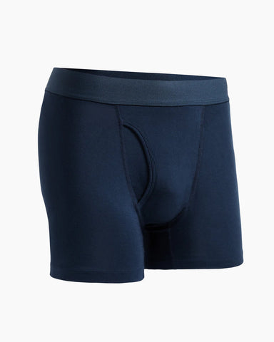 Ultra Soft Modal Boxer Brief with Flat Lock Seams, 3" Inseam, Richer Poorer, $25.00