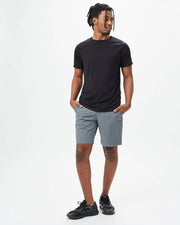 Lightweight, Stretch, Fixed Waist Shorts with Front Zip Coin Pocket and Back Welt Pockets, tentree, $71.00