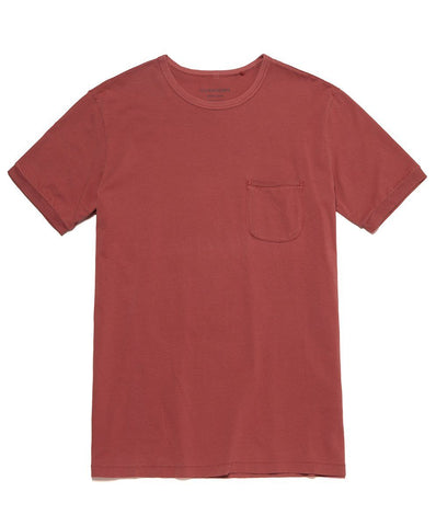 Classic Fit Soft Pigment Dyed Tee with Washed-Out, Lived-In Feel.  100% Organic Pima Cotton, Outerknown, $48