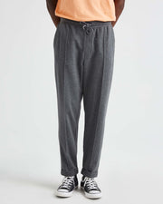 Trouser Fit Stretch French Terry Sweatpant with Cuffed Hem, Richer Poorer, $78