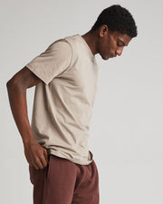 Classic Fit Pima Cotton Tee Updated for a Softer Hand Feel with Smoother Yarns. Hypoallergenic, Perfect for Sensitive Skin, and is Resistant to Pilling, Richer Poorer, $42.00