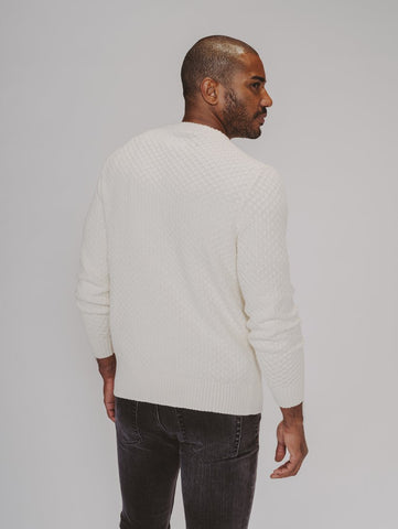 Textured Stitch Sweater made with Seven Gauge Yarn for a Durable and Soft Feel, The Normal Brand, $78.00