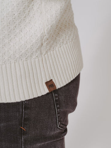 Textured Stitch Sweater made with Seven Gauge Yarn for a Durable and Soft Feel, The Normal Brand, $78.00