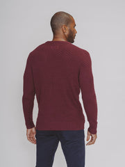 Textured Stitch Sweater made with Seven Gauge Yarn for a Durable and Soft Feel, The Normal Brand, $78.00