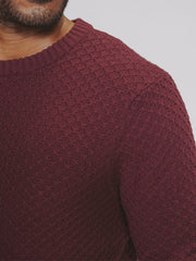 Textured Stitch Sweater made with Seven Gauge Yarn for a Durable and Soft Feel, The Normal Brand, $78.00