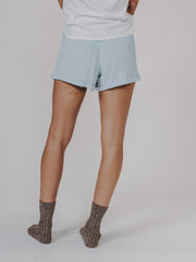 Luxury Lounge Shorts in Super Soft, Lightweight Fleece with High Waist and Cuff Hem, Ladies, The Normal Brand, $54.00