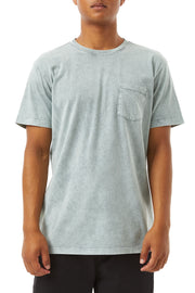Classic Base Pocket Tee Made from Custom Dyed and Washed 100% Organic Cotton, Katin, $34.50