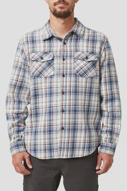 Midweight, Brushed Flannel with Extra Soft Moleskin Finish and Double Chest Pocket, Katin, $93.50