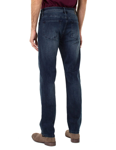 Palo Alto Wash 10.5 oz Coolmax Denim in Relaxed Straight Fit with 15.5" Leg Opening 30" Inseam