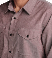 Lightweight Twill Shirt in Classic LS Fit. Garment Dyed Certified 100% Organic Cotton Shirt with Roark Artifact Buttons, Roark, $72.00