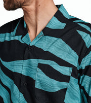 Straight Hem Camp Shirt in Classic Fit with Single Chest Pocket, Roark, $82.00