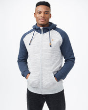 Zip Up Raglan Hoodie with High Neck  Organic cotton and recycled polyester blend , tentree, $88.00