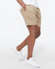 Regular Fit, Medium Stretch Pull-On Chino Short with Elastic Waist, tentree, $68.00