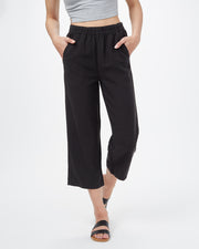 Relaxed Fit, Pull-On Cropped Wide-Leg Pant with Elastic Waistband and Mid-Rise Fit, tentree, $91.50