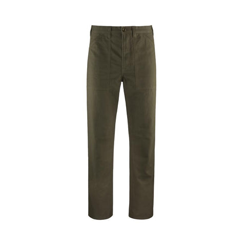 Miltary Silhouette Relaxed Straight Twill Pant in Midweight 100% Organic Cotton, Topo Designs, $89
